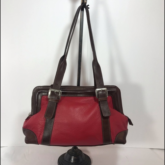 Valentina Handbags - Valentina Vintage Red leather purse